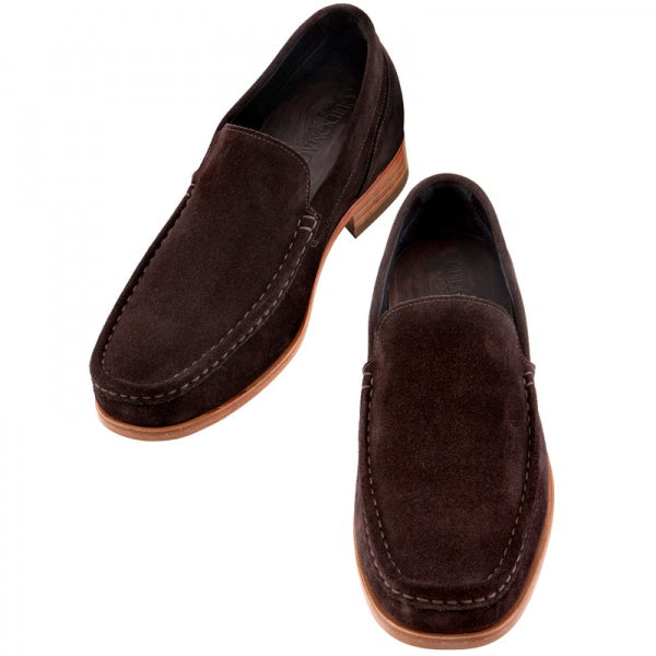 Guido Maggi Sao Paulo Calf Leather Shoes Brown Suede
