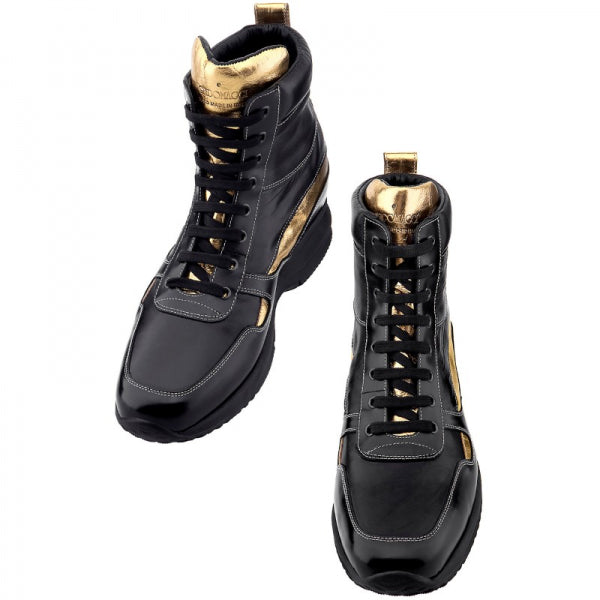 Guido Maggi SoHo Full Grain Nappa Leather Shoes Black