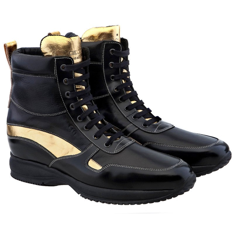Guido Maggi SoHo Full Grain Nappa Leather Shoes Black