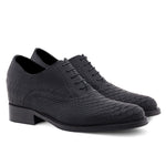 Guido Maggi South Africa Python Matt Leather Shoes Black