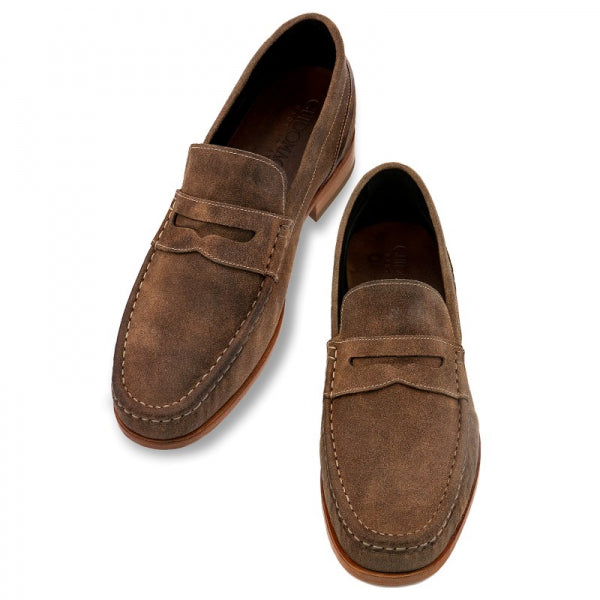 Guido Maggi Spain Waxed Leather Shoes Antique Brown
