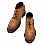 Guido Maggi Staten Island Full Grain Boots Burnished Cognac