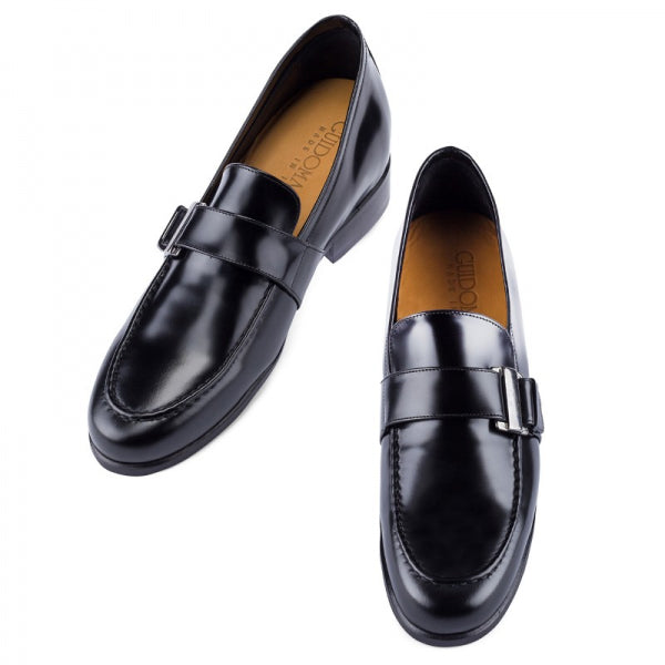 Guido Maggi Sunset Boulevard Calfskin Shoes Shiny Black