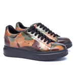 Guido Maggi Takeshita Street Full Grain Camouflage Leather Vegetable Tanned