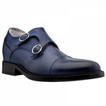 Guido Maggi Taormina Full Grain Leather Shoes Blue Burnished