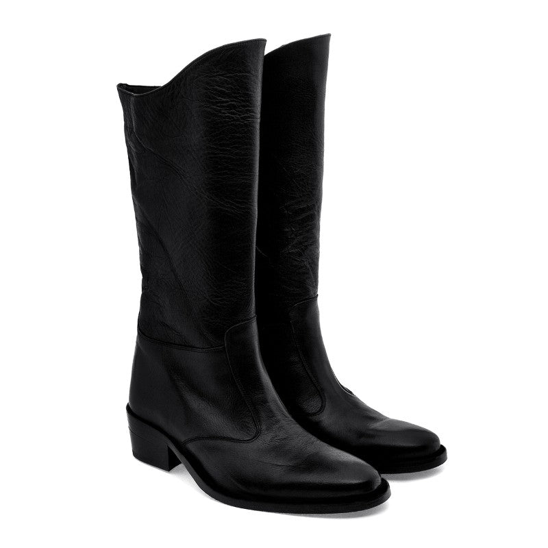 Guido Maggi Texas Full Grain Boots Black