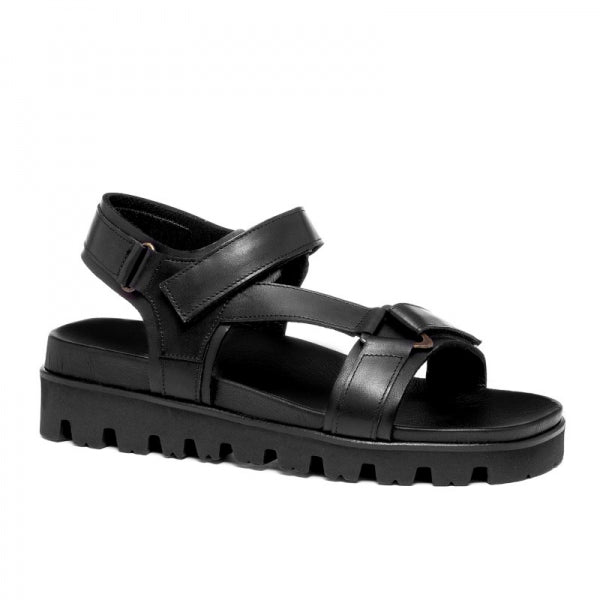 Guido Maggi Thailand Full Grain Sandals Black