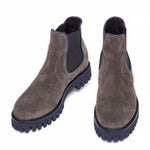 Guido Maggi Times Square Full Grain Boots Gray Suede