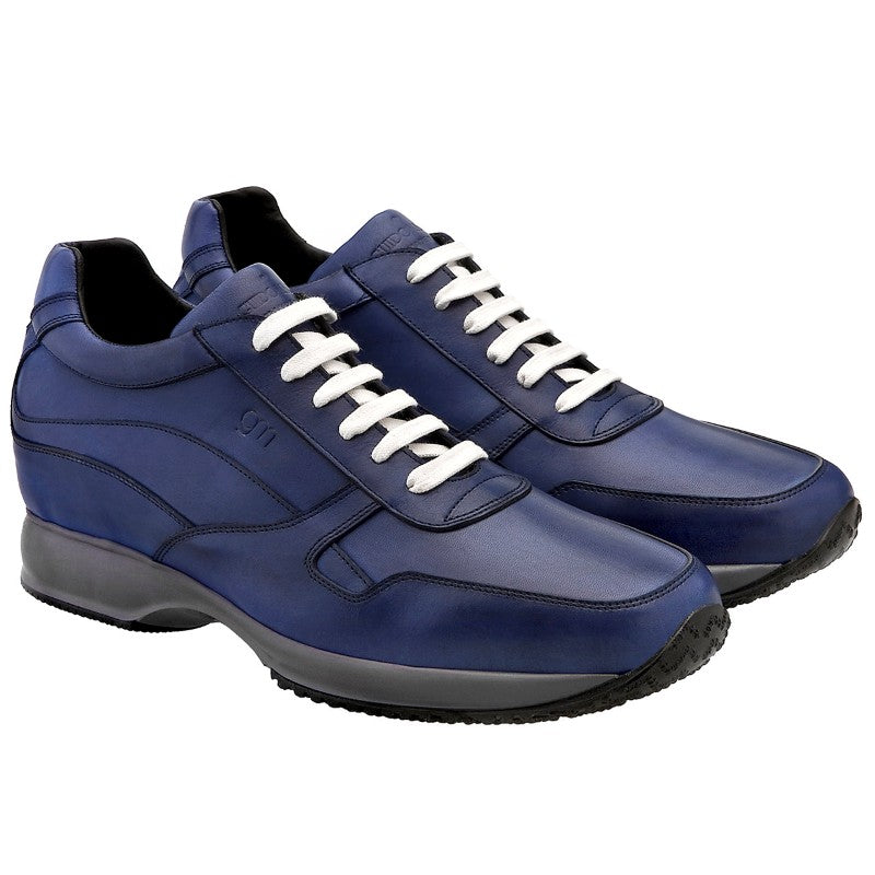 Guido Maggi Toronto Full Grain Shoes Blue Burnished