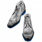 Guido Maggi Tribeca Full Grain Boots Grey Burnished