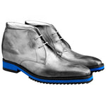Guido Maggi Tribeca Full Grain Boots Grey Burnished