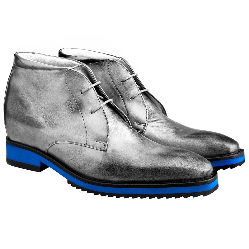 Guido Maggi Tribeca Full Grain Boots Grey Burnished