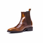 Guido Maggi Turkey Calfskin Boots Shiny Brown