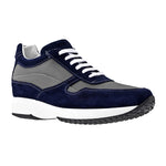 Guido Maggi Venice Beach Calf Leather Shoes Blue and Grey