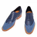 Guido Maggi Via Tornabuoni Full Grain Shoes Blue