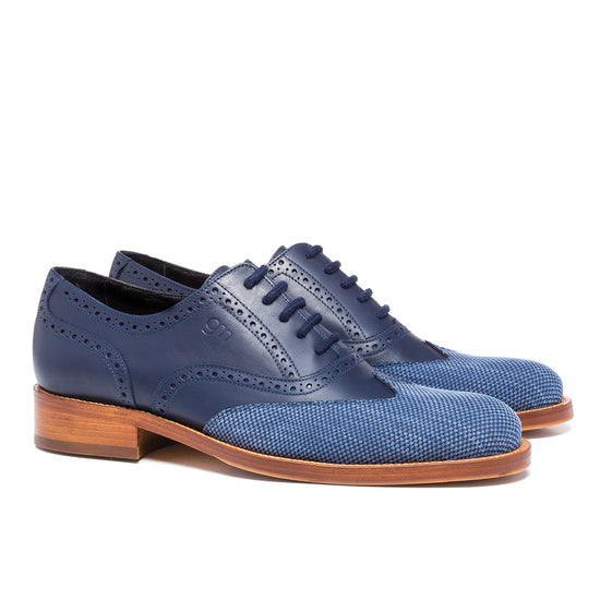 Guido Maggi Via Tornabuoni Full Grain Shoes Blue