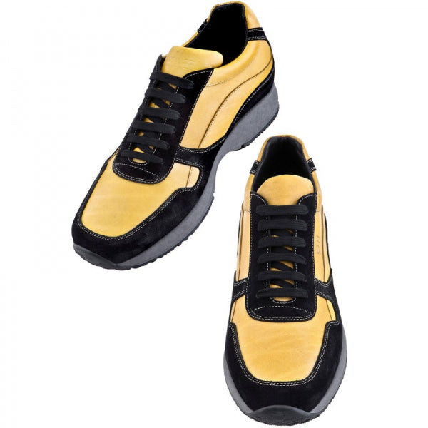 Guido Maggi Yokohama Full Grain Shoes Yellow and Black