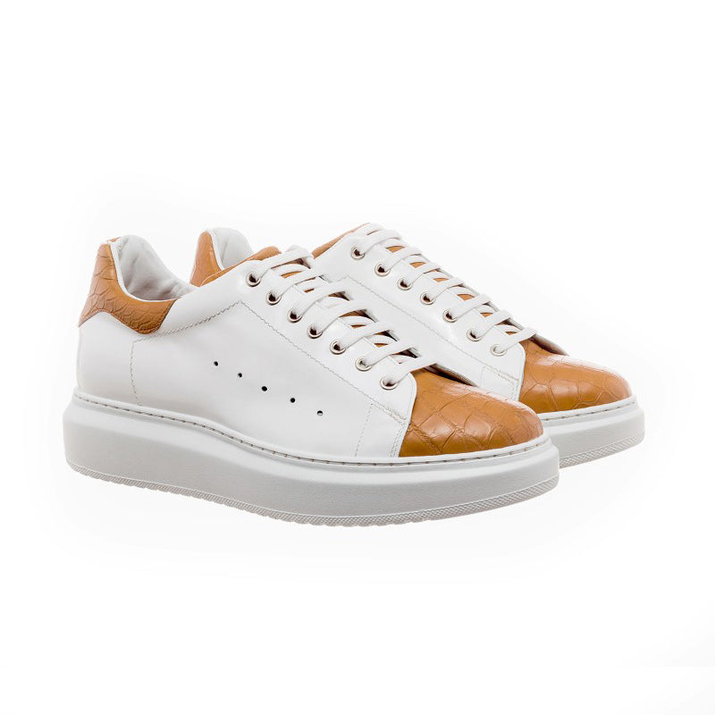 Guido Maggi Zanzibar Full Grain Shoes White