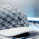 Mauri H65 Double M. Fabric & Time Hat White / Black