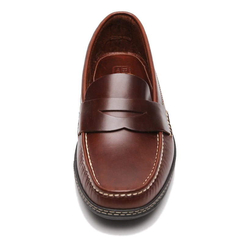 Handsewn Shoe Co. Penny Driver Dark Brown