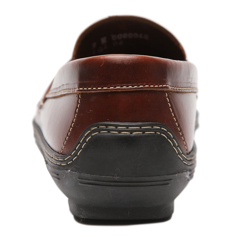 Handsewn Shoe Co. Penny Driver Dark Brown