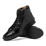 Marco Di Milano Hermond Alligator Boots Black