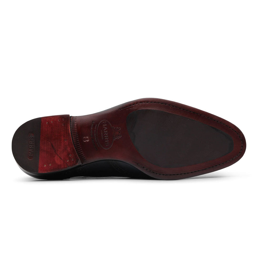 Harris Firenze 1913 Brogue Detailing Slip-On Oxford Blue