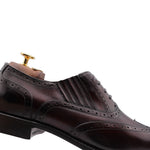 Harris Firenze 1913 Brogue Detailing Slip-On Oxford Brown