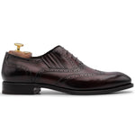 Harris Firenze 1913 Brogue Detailing Slip-On Oxford Brown