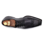Harris Firenze 1913 Calfskin Brogue Derby Shoes Black