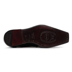 Harris Firenze 1913 Calfskin Brogue Derby Shoes Black