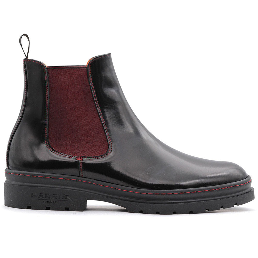 Harris Firenze 1913 Calfskin Chelsea Boots Black