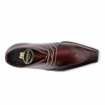 Harris Firenze 1913 Calfskin Leather Chelsea Boots Red