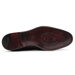 Harris Firenze 1913 Calfskin Leather Derby Shoes Black