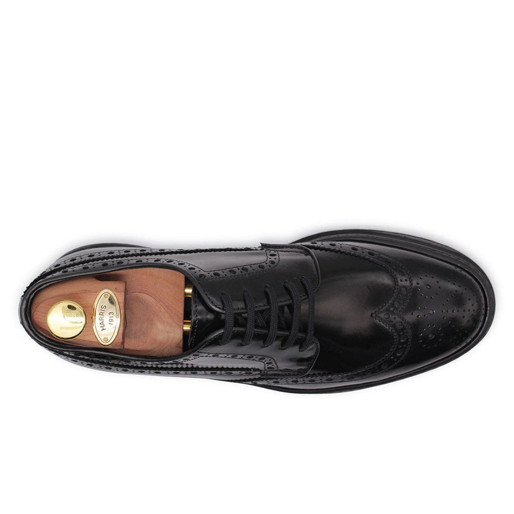 Harris Firenze 1913 Calfskin Leather Oxfords Black