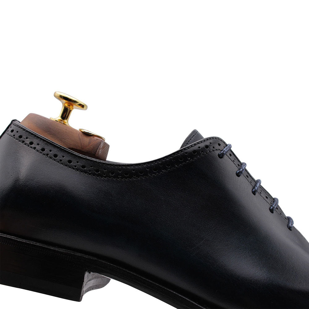 Harris Firenze 1913 Calfskin Leather Shoes Blu