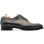 Harris Firenze 1913 Calfskin Leather Shoes Green