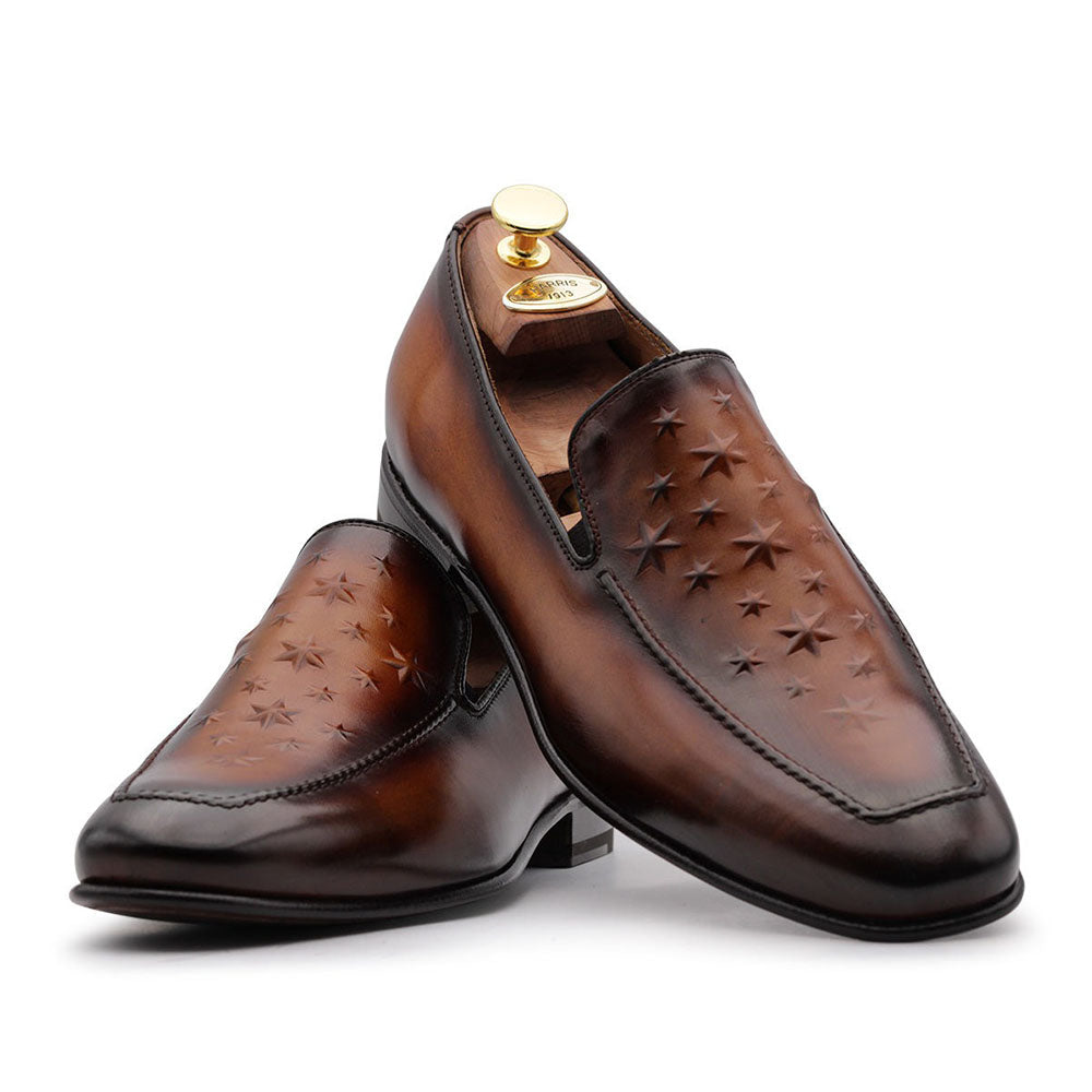 Harris Firenze 1913 Calfskin Loafers Brown