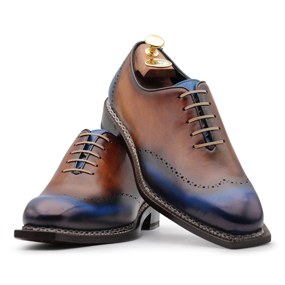 Harris Firenze 1913 Calfskin Shoes Marrone