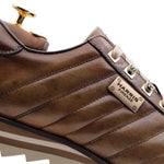 Harris Firenze 1913 Calfskin Sneakers Beige