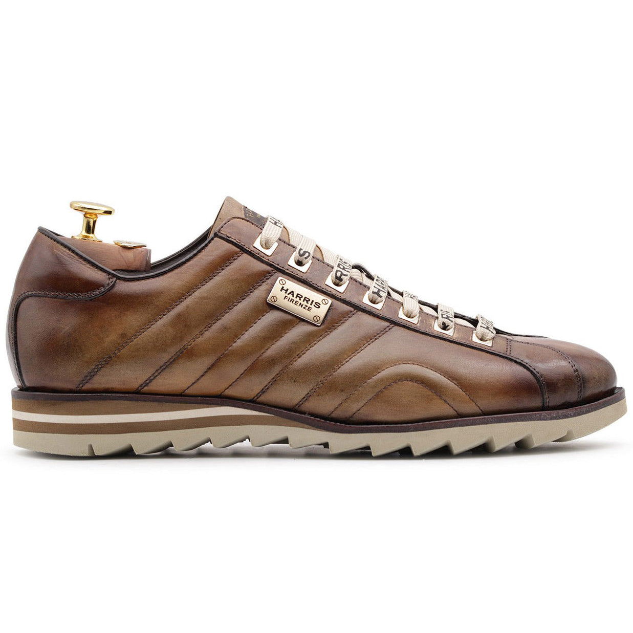 Harris Firenze 1913 Calfskin Sneakers Beige