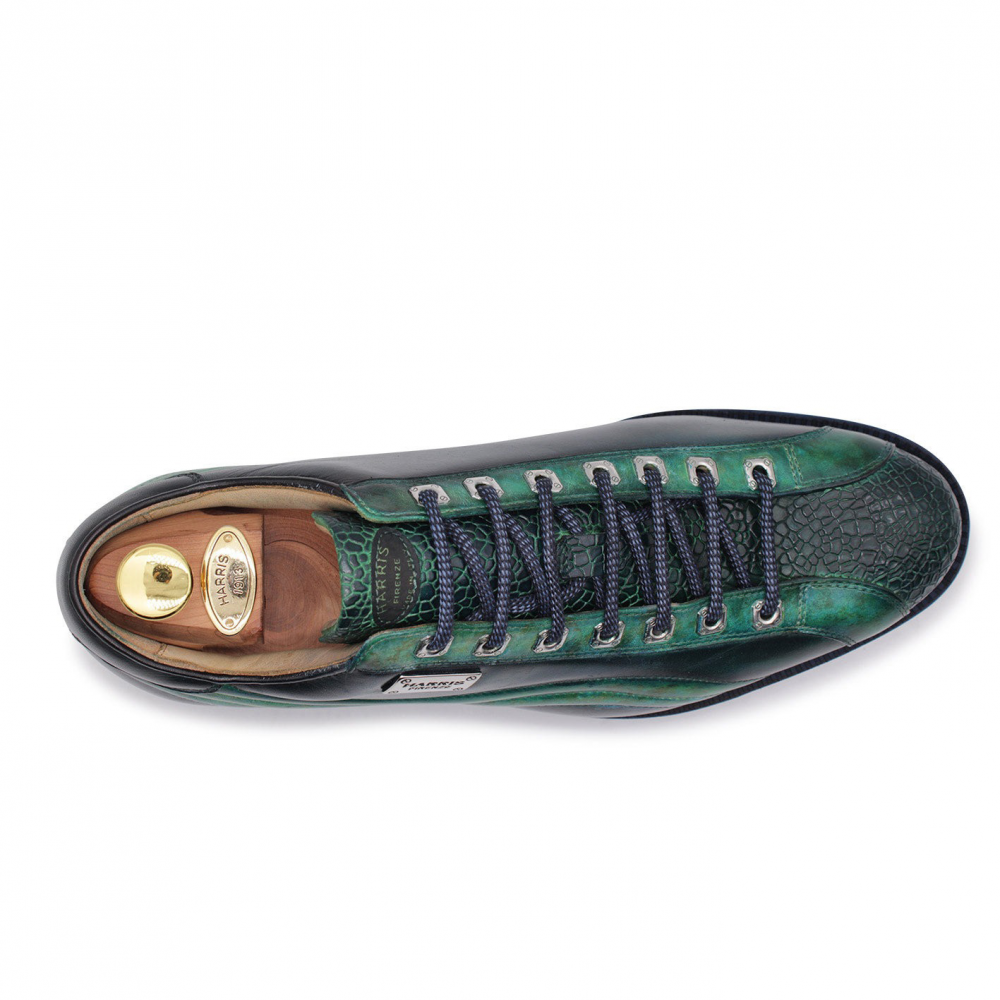 Harris Firenze 1913 Calfskin Sneakers Green
