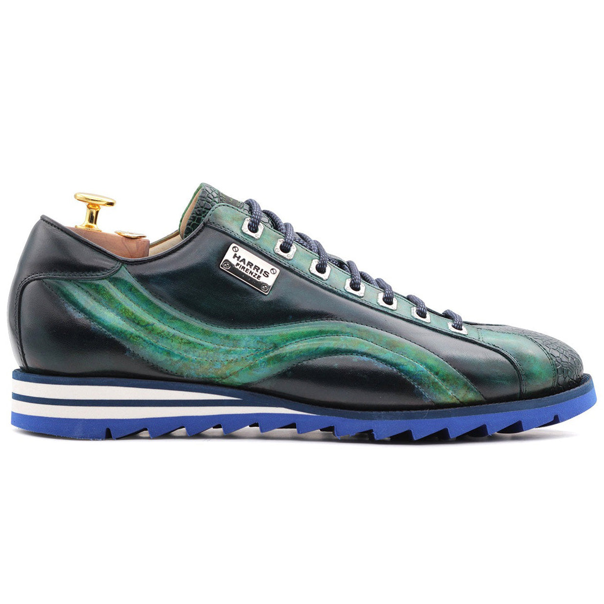 Harris Firenze 1913 Calfskin Sneakers Green