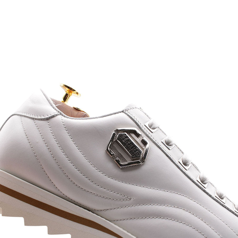 Harris Firenze 1913 Calfskin Sneakers White
