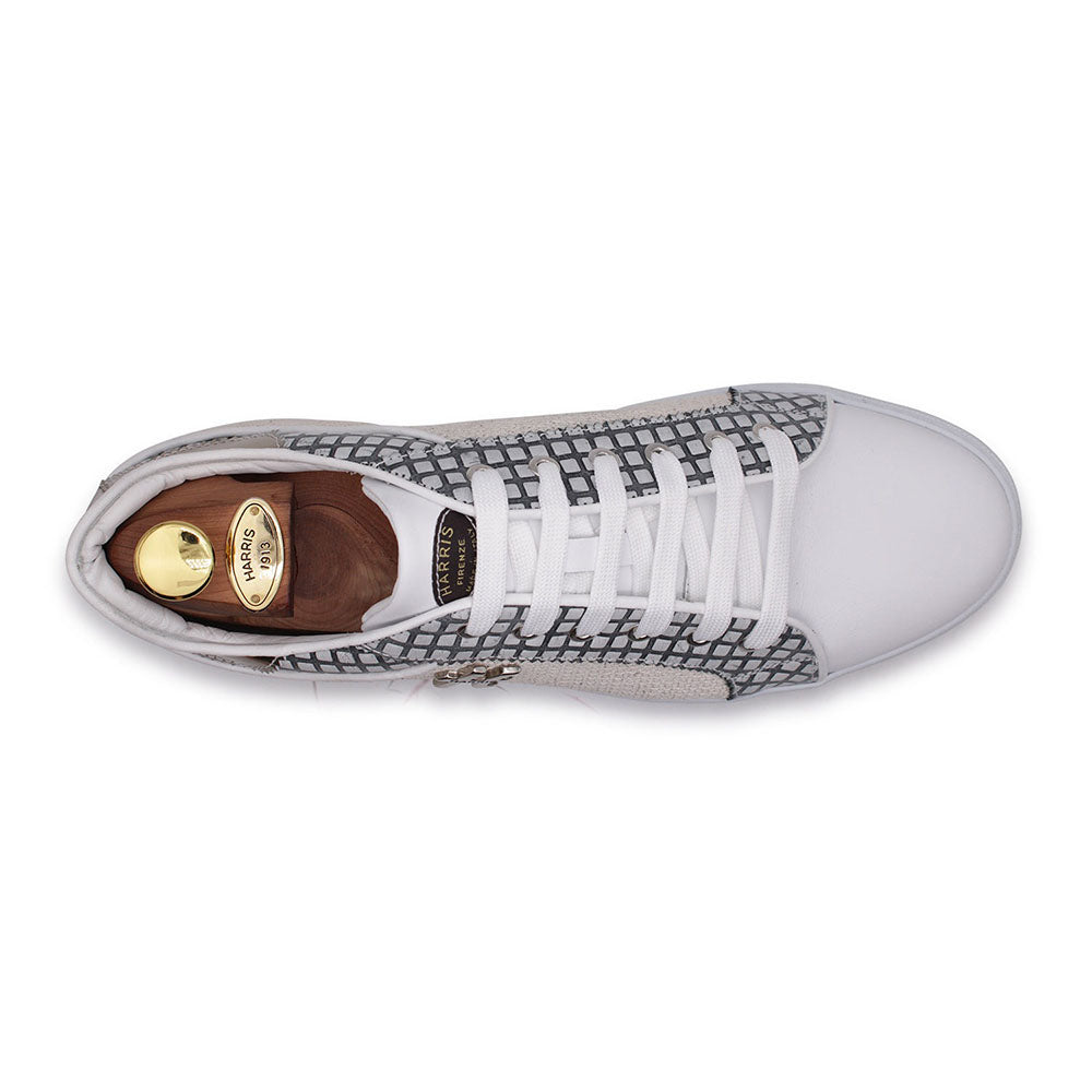 Harris Firenze 1913 Canvas / Leather Sneaker White