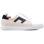 Harris Firenze 1913 Canvas / Leather Sneakers Black / White
