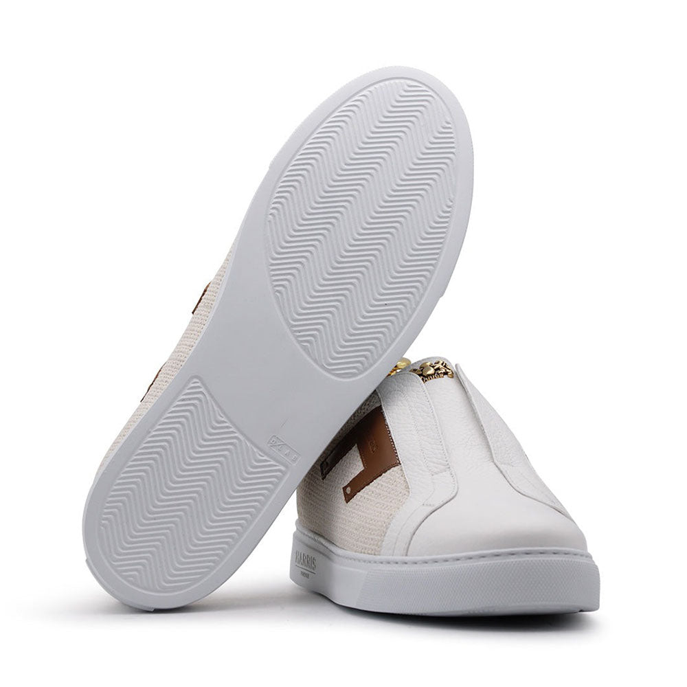 Harris Firenze 1913 Canvas / Leather Sneakers Brown / White
