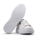 Harris Firenze 1913 Crocodile Print / Genuine Leather Sneakers White