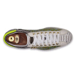 Harris Firenze 1913 Crocodile Print Sneakers Green