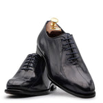 Harris Firenze 1913 Eel Leather Shoes Blue